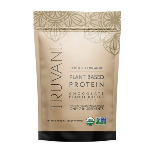 Truvani - Protein Powder Peanut Butter Chocolate - 1 Each-25.75 OZ
