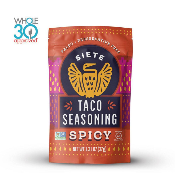 Siete - Seasoning Spicy Taco - Case of 12-1.31 OZ