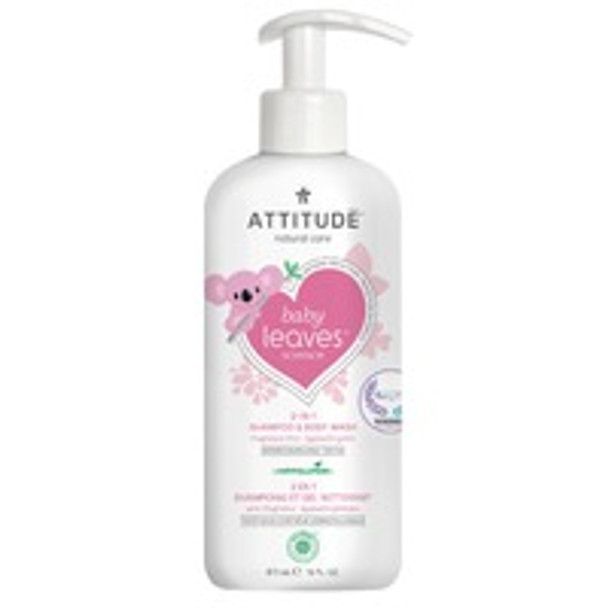 Attitude - Baby Wash 2in1 Fragrance Free - 1 Each 1-16 OZ