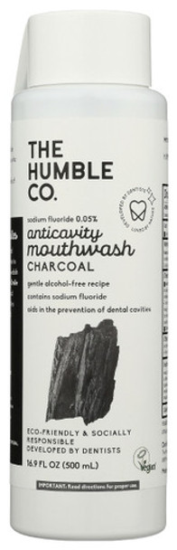 The Humble Co. - Mouthwash Charcoal - 1 Each-16.9 OZ