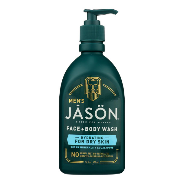 Jason Natural Products - Face & Body Wash Men's Hydrate - 1 Each-16 FZ