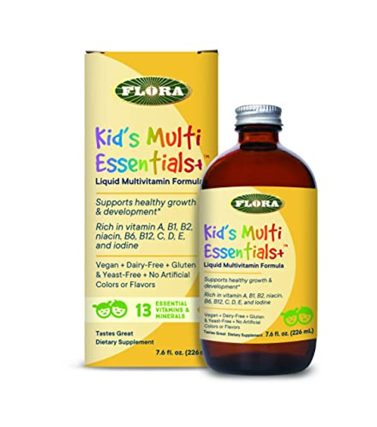 Flora - Multivitamin Kids Essential Liquid - 1 Each-7.6 FZ