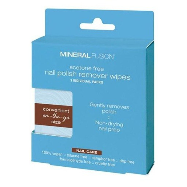 Mineral Fusion - Nail Polish Remover Wipes - Case of 15-3 CT