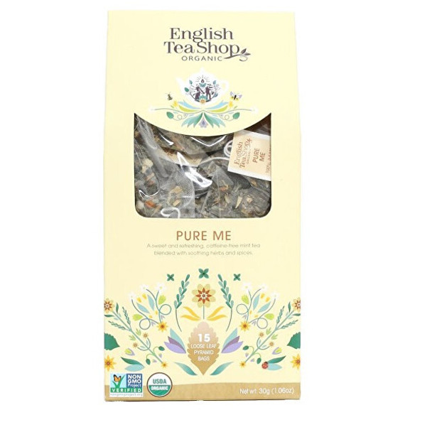 English Tea Shop - Tea Organic Pure Me - Case of 6-15 BAG