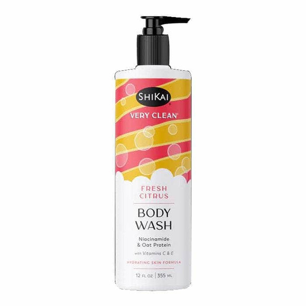 Shikai Products - Body Wash Fresh Citrus - 1 Each-12 FZ Shikai Products - Body Wash Fresh Citrus - 1 Each-12 FZ