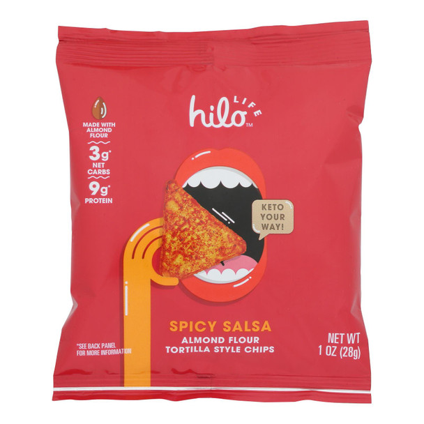Hilo Life - Tortilla Chips Almond Salsa - Case of 12-1 OZ