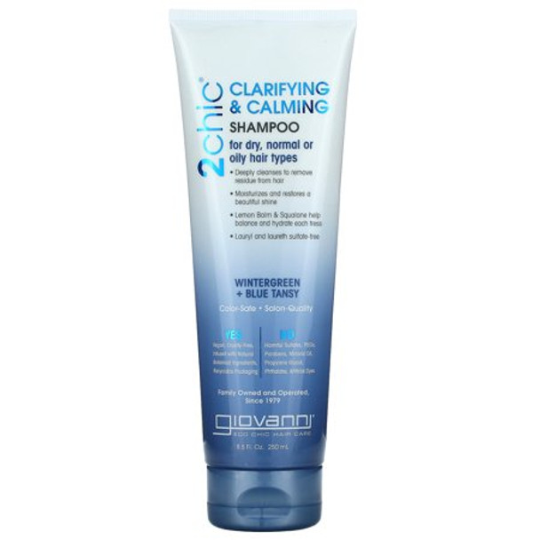 Giovanni Hair Care Products - 2chic Clarifying & Calming Shampoo - 1 Each-8.5 FZ