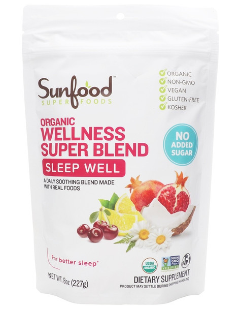 Sunfood - Wellness Blend Sleep - 1 Each-8 OZ