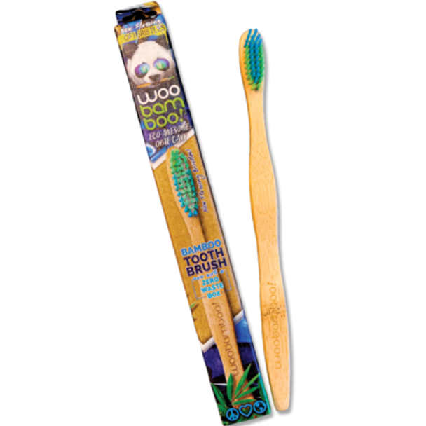 Woobamboo - Toothbrush Adult Soft - Case of 12-CT