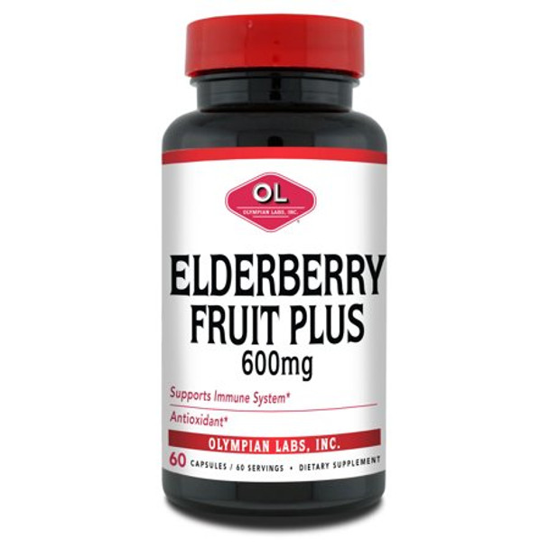 Olympian Labs - Elderberry Fruit Plus - 1 Each-60 CT