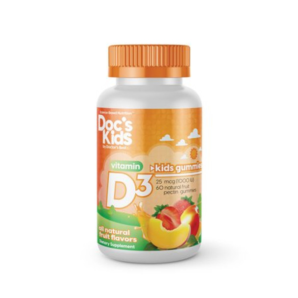 Doctor's Best - Vitamin D3 Children 1000iu - 1 Each-60 CT