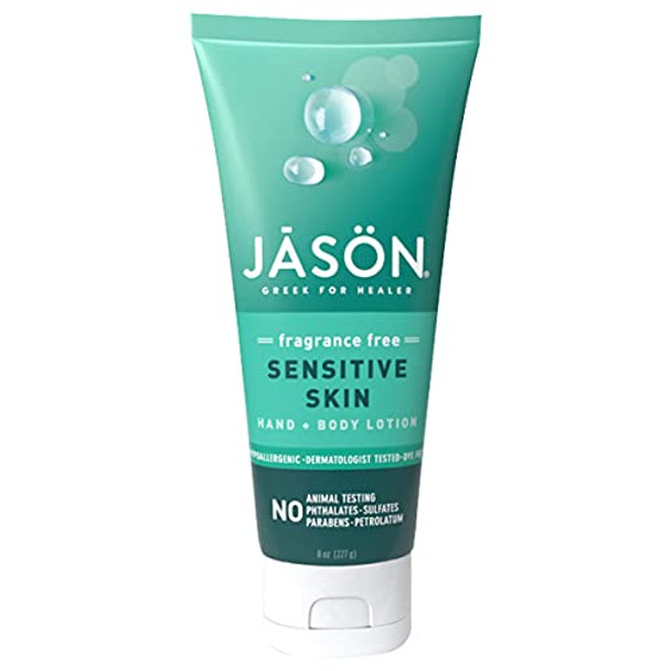 Jason Natural Products - Lotion Hand Body Fragrance Free Sensitive - 1 Each-8 OZ