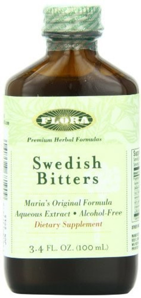 Flora - Swedish Bitters Alcohol Free - 1 Each-3.4 FZ