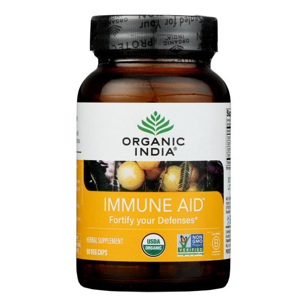 Organic India - Immune Aid - 1 Each-90 VCAP