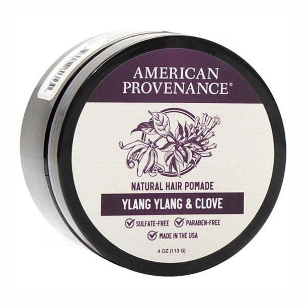 American Provenance - Hair Pomade Ylang Ylang & Clove - 1 Each -4 OZ