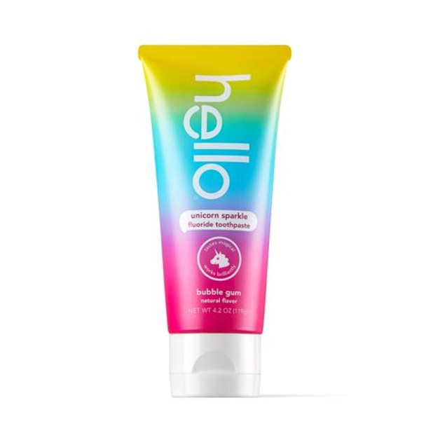 Hello Products Llc - Toothpaste Kid Unicorn Fluoride - 1 Each-4.2 OZ