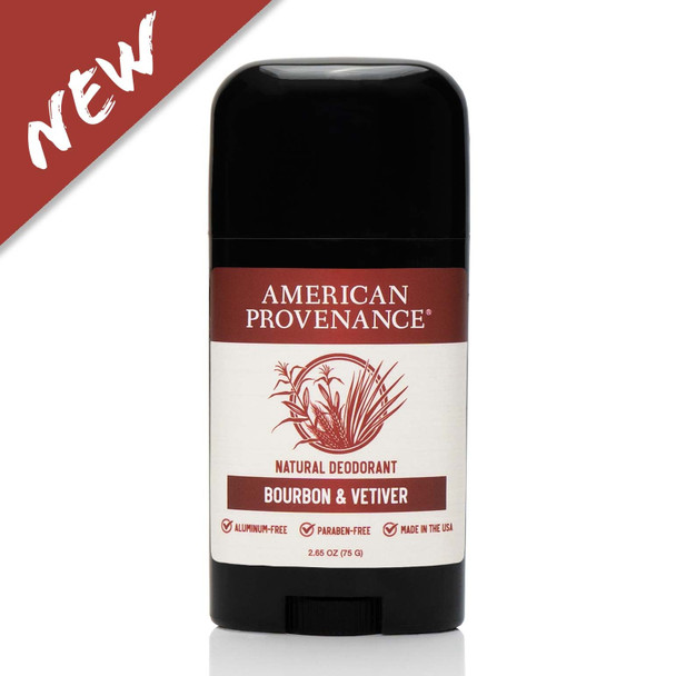 American Provenance - Deodorant Bourbon Vetiver - 1 Each-2.65 OZ