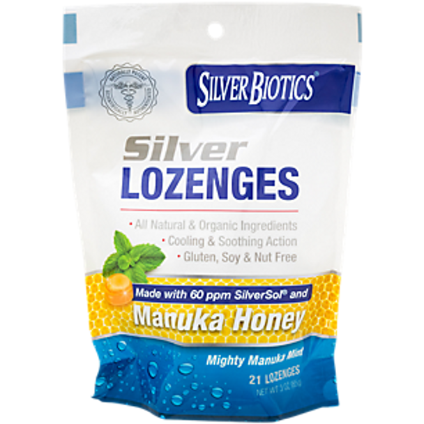 Silver Biotics - Lozenges with Manuka Honey - 1 Each-21 CT