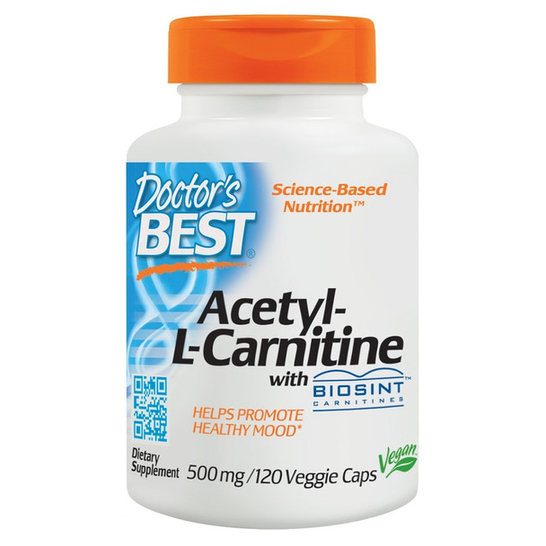 Doctor's Best - Acetyl L Carnitine - 1 Each-120 CT