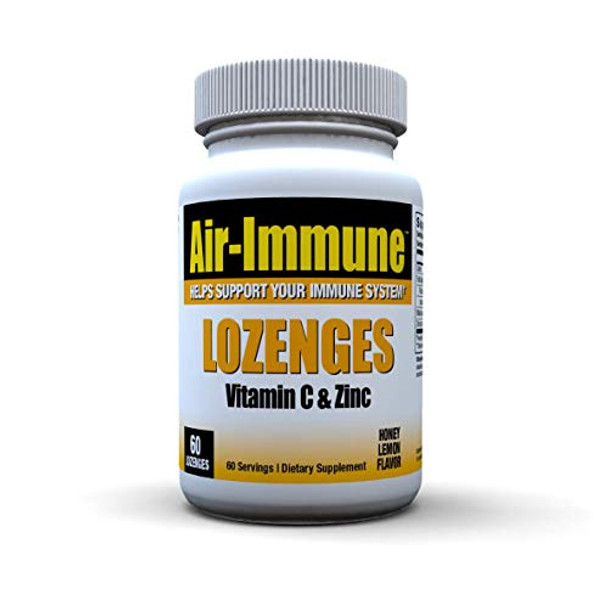 Air-immune - Lozenges Vitamin C & Zinc - 1 Each-60 CT