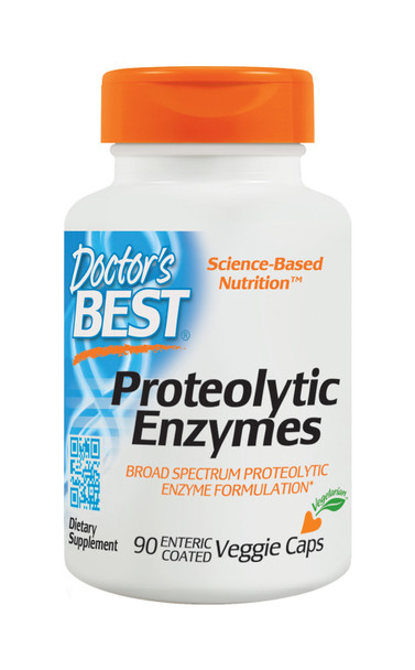 Doctor's Best - Proteolytic Enzymes - 1 Each-90 CT