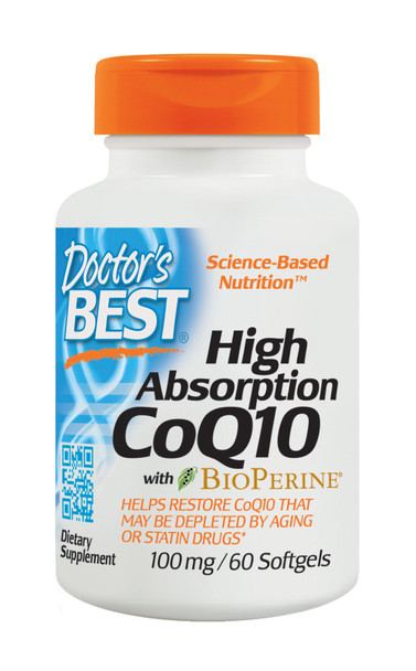 Doctor's Best - Coq10 Hi Absorb 100mg - 1 Each-60 SGEL