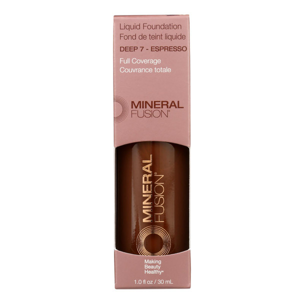 Mineral Fusion - Makeup Liquid Foundation Deep 7 - 1 Each-1 FZ