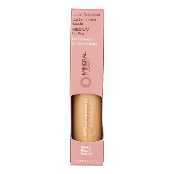 Mineral Fusion - Concealer Liquid Medium Olive - 1 Each-.24 FZ