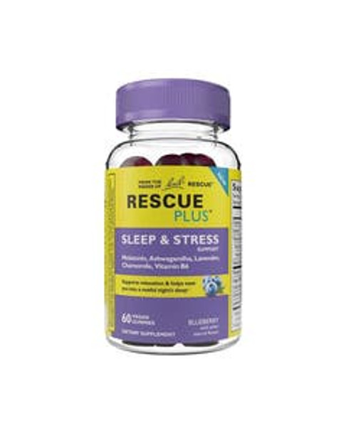 Nelson Bach Rescue Plus Sleep and Stress Gummies 60 count