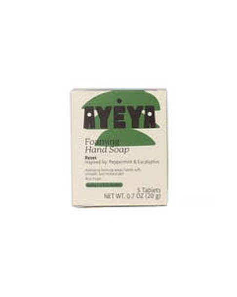 Ayeya Peppermint + Eucalyptus Reset Foaming Hand Soap Refill Tablets 5 count