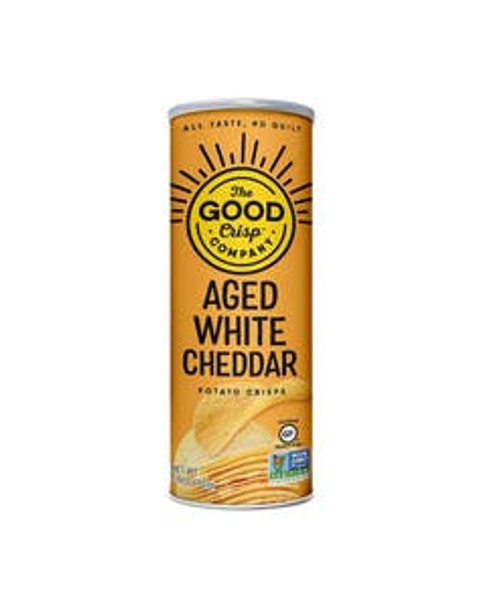 The Good Crisp Company Aged White Cheddar Potato Crisps 5.6 oz.