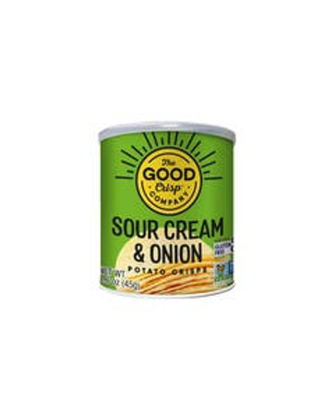 The Good Crisp Company Sour Cream & Onion Potato Crisps 1.6 oz.