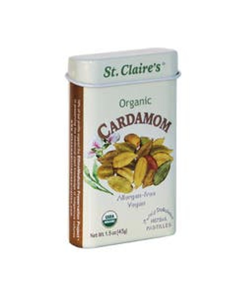 St. Claire's Organics Cardamom Herbal Pastilles 1.5 oz.