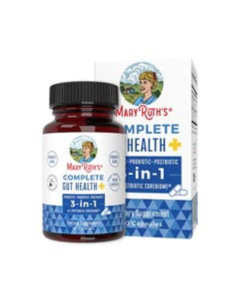 MaryRuth's 3-in-1 Complete Gut Health+ 60 capsules