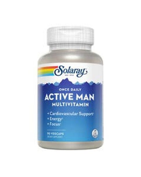 Solaray Once Daily Active Man Multivitamin 90 VegCaps