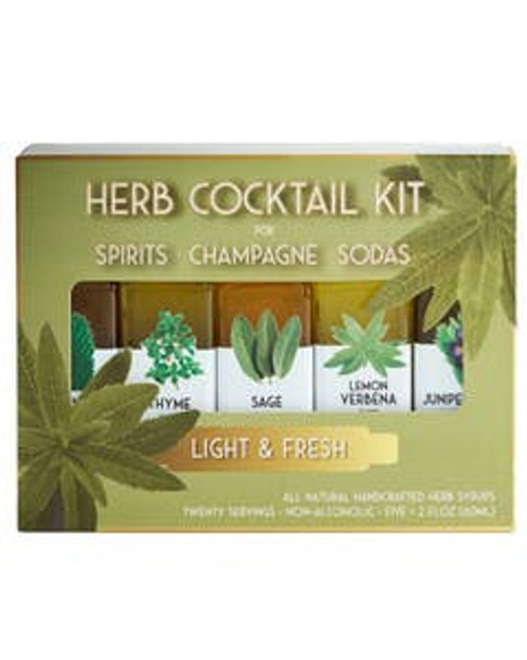 Floral Elixir Co. Light & Fresh Cocktail Kit (5) 2 fl. oz. bottles