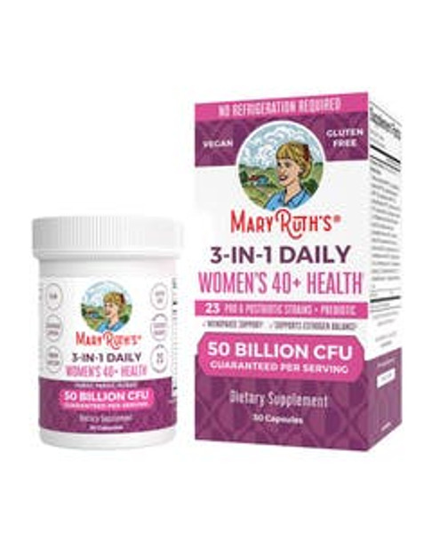 Mary Ruth's 3-in-1 Women's 40+ Daily Health Capsules 30 count