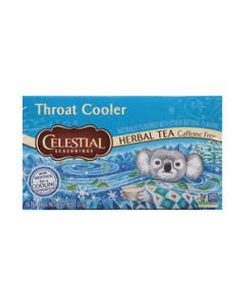 Celestial Seasonings Throat Cooler Tea 16 tea bags