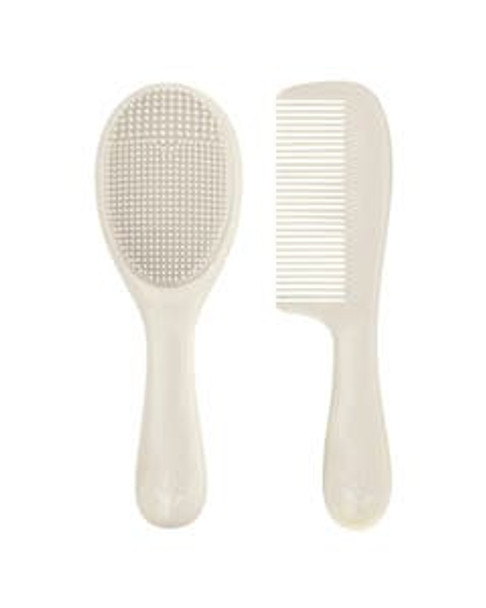 Green Sprouts Silicone & Sprout Ware Cradle Cap Brush & Comb Set