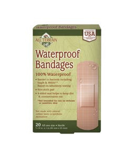 All Terrain Waterproof Bandages 20 (3 1/4" x 1") count