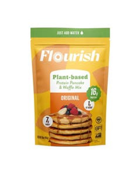 Flourish Plant Based Original Pancake Mix 16 oz.
