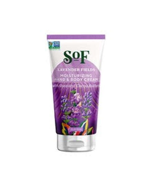 South of France Lavender Fields Moisturizing Hand and Body Cream Travel Size 1 fl. oz.