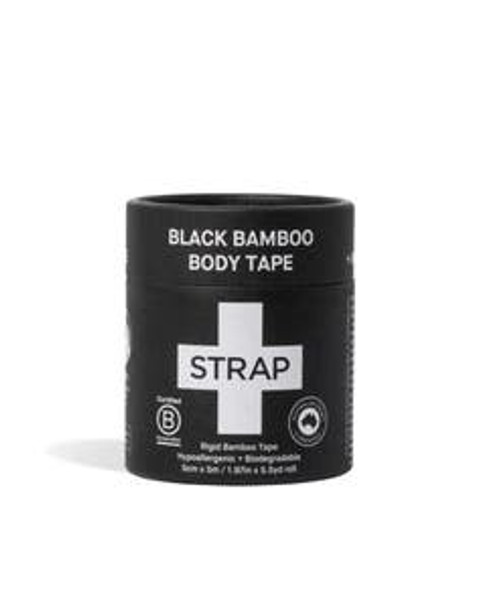 Strap Black Bamboo Body Tape 5.5 yards