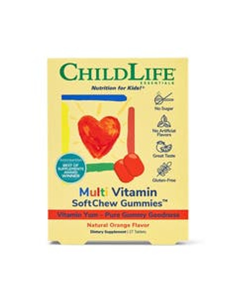 ChildLife Essentials Multi Vitamin Softchew Gummies 27 tablets