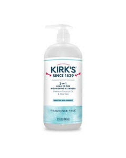 Kirk's Fragrance-Free 3-in-1 Nourishing Cleanser 32 fl. oz.