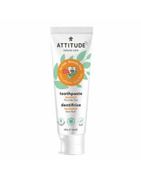 Attitude Kids Fluoride-Free Mango Toothpaste 4.2 oz.