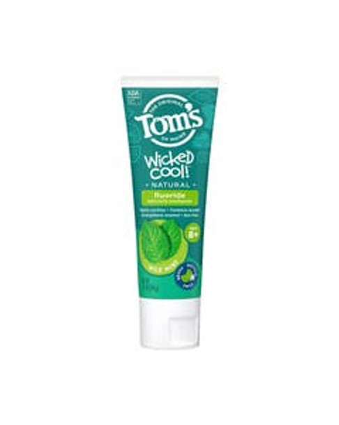 Tom's of Maine Mild Mint Wicked Cool Anticavity Fluoride Toothpaste 5.1 oz.