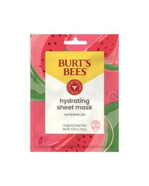 Burt's Bees Hydrating Watermelon Sheet Mask 0.33 oz.