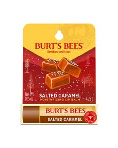 Burt's Bees Holiday Salted Caramel Lip Balm 0.15 oz. blister box