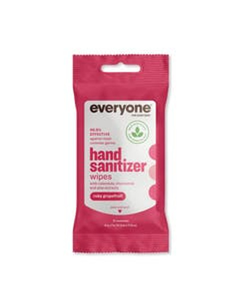 Everyone Ruby Grapefruit Hand Sanitizer Wipes 15 count